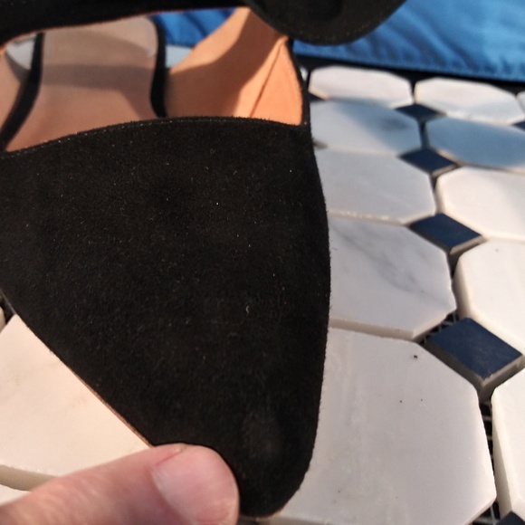 NWOT Bill Blass Black suede mule - Picture 3 of 6